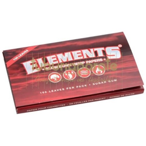 Foite Rulat Tutun Elements RED Double (100)